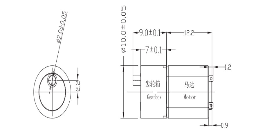 四级行星减速箱